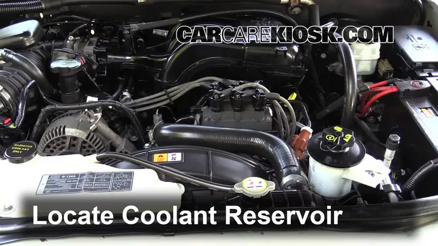 2006 Mercury Mountaineer Convenience 4.0L V6 Coolant (Antifreeze)